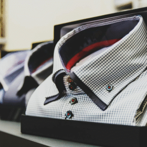 Men's Checkered Dress Shirt